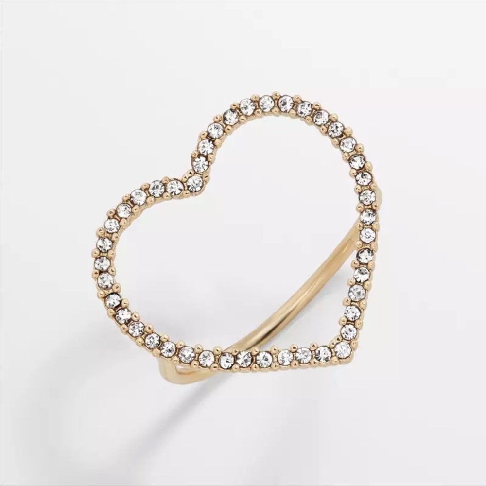 Open Heart Ring (1 Pc) - Picture 4 of 5